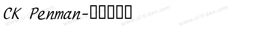 CK Penman字体转换